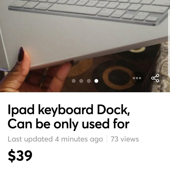 IPad keyboard Dock - Picture 2 of 3